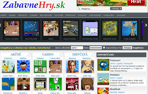 Online hry